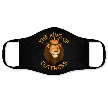 Discover King of Cuteness – Baby & Toddler Lion Crown Face Masks