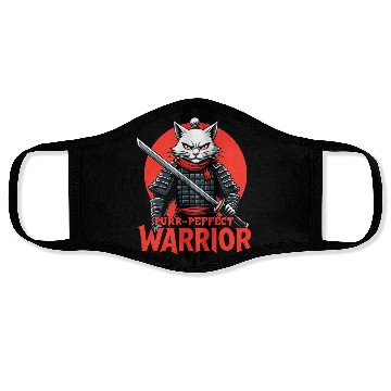 Discover Purr-Perfect Warrior Cat Design Face Masks