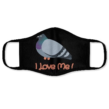Discover I LOVE ME - Pigeon Face Masks