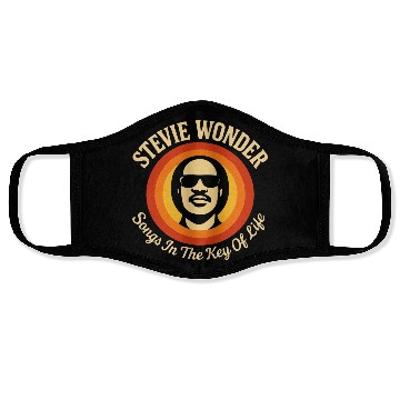 Discover Stevie Wonder Face Masks rtro vintage Songs in the