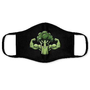 Discover Muscular Broccoli Face Masks