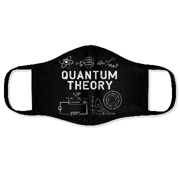 Discover Quantum Mechanics Physics Teacher Face Masks