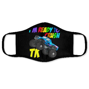 Discover I'm Ready To Crush TK Transitional Kindergarten Face Masks