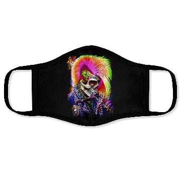 Discover Calavera Punk Face Masks