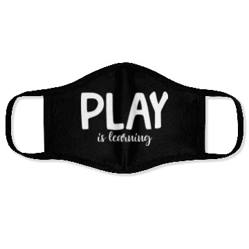 Discover Play Is Learning Preschool Pre-K Kindergarten Face Masks