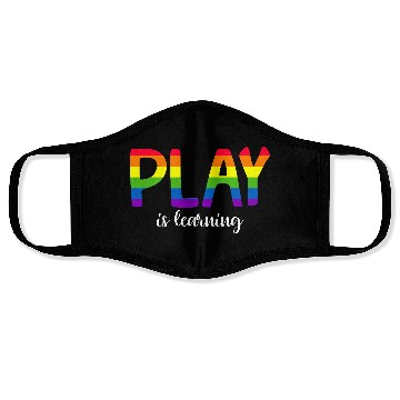 Discover Play Is Learning Preschool Pre-K Kindergarten Face Masks