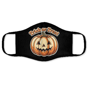 Discover Trick or Treat Pumpkin Face Masks