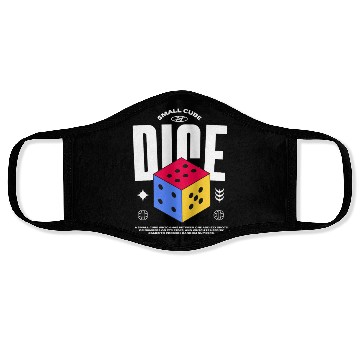Discover Dice Face Masks | Funny Board Game & RPG Dice