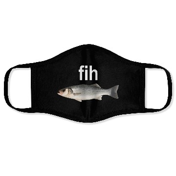 Discover Fih Funny Misspelling Fish Face Masks