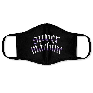 Discover Gothic Gradient Calligraphy Super Machine Face Masks