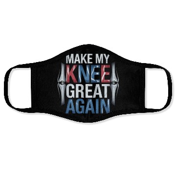 Discover Patriotic Bone Skeleton Quote Design Face Masks