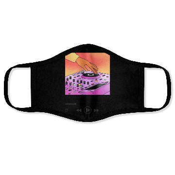 Discover I Mix Beats Not Feelings DJ Software Face Masks