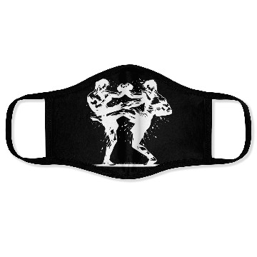 Discover Kickboxing - When Muscle Power Meets Willpower Face Masks