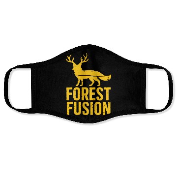 Discover Wild Deer Forest Fusion Face Masks