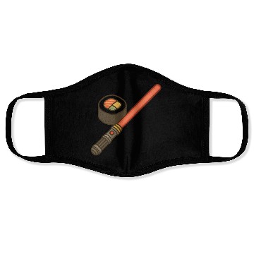 Discover Sushi Ninja Lightsaber Face Masks