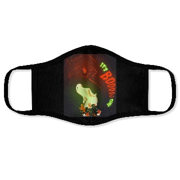 Discover It’s Booo Time Ghost Halloween Face Masks
