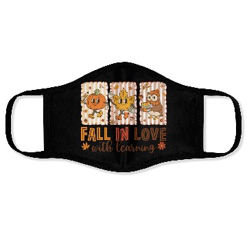 Discover Fall In Love With Learning Cozy Autumn Pumpkin Face Masks
