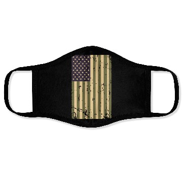 Discover Camouflage US Flag Face Masks