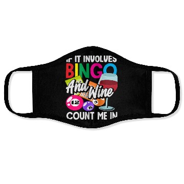 Discover Bingo Player Involves Wine Count Me In Face Masks