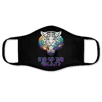 Discover Cosmic Tiger Face Masks