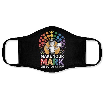 Discover Make Your Mark Dot Art Inspiration Face Masks