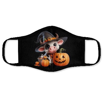 Discover Cute Halloween Cow Face Masks