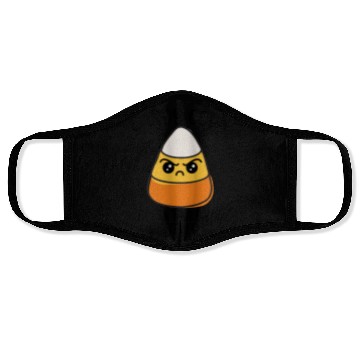 Discover Candy Corn Funny Halloween Face Masks