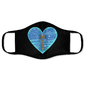 Discover Girlhood in light blue Face Masks