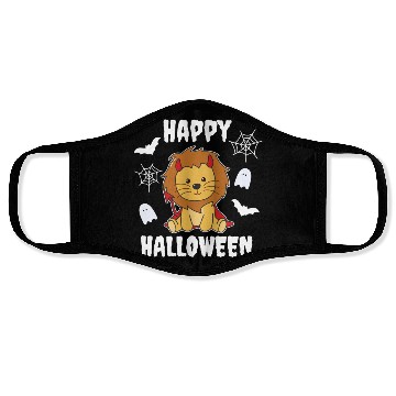 Discover Lion Happy Halloween Devil Costume Face Masks