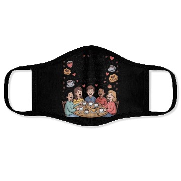 Discover Life Is Better With Friends And Coffee Face Masks