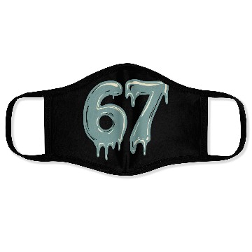 Discover Funny Six Seven 6 7 Meme Face Masks