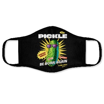 Discover Be a Pickle Face Masks