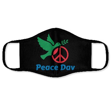 Discover Peace Day Dove with Olive Branch Face Masks