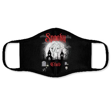 Discover Spooky Club – Gothic Graveyard V Face Masks