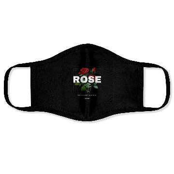 Discover Red Rose Power Face Masks