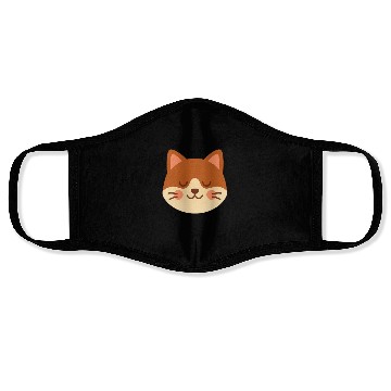 Discover Minimal Cat Face – Cute Kitty Face Masks