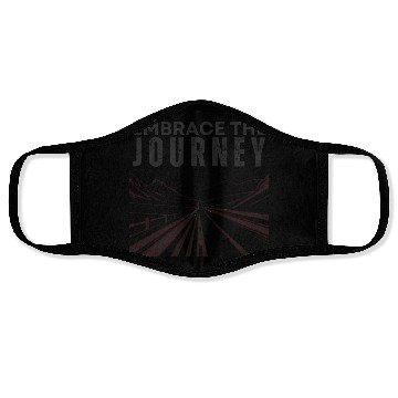 Discover Embrace the Journey Positive Adventure Face Masks