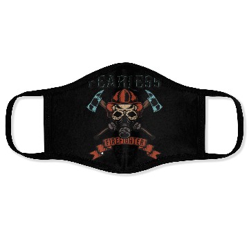 Discover Resilient Firefighter Skull Emblem Face Masks