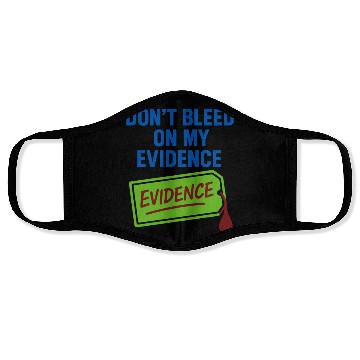 Discover Forensic Chemist Crime Lab Toxicology Science Face Masks