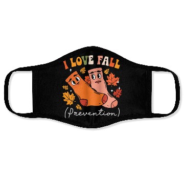 Discover Thanksgiving Funny Sock Pun Autumn Fall Season Face Masks