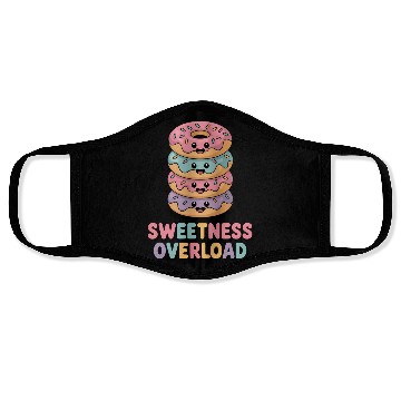 Discover Sweetness Overload | Donut Kids Face Masks