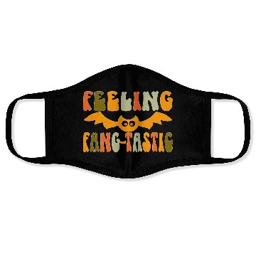 Discover Feeling Fang-Tastic Funny Halloween Bat Face Masks