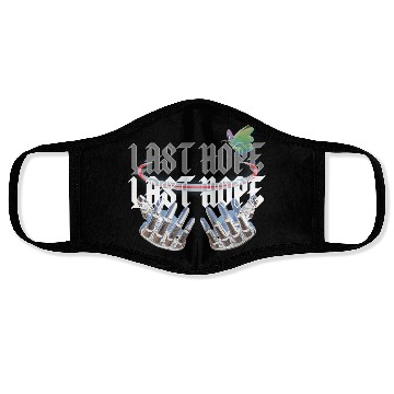 Discover Last Hope Cyber Gothic Y2K Aesthetic Face Masks