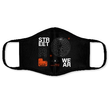 Discover Futuristic Urban Streetwear Graphic Face Masks
