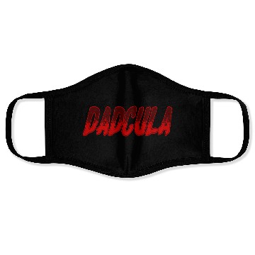 Discover Dadcula Funny Dad Halloween Face Masks