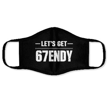 Discover Let's Get 67endy, Six Seven Funny Meme Face Masks