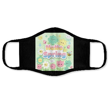 Discover Hello Spring Face Masks