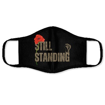 Discover Still Standing Face Masks - Disabled Veteran Support