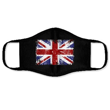 Discover British Flag Union Jack Face Masks
