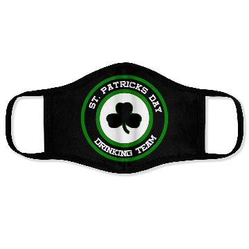 Discover Sta Patrick's Day Drinking Team Face Masks